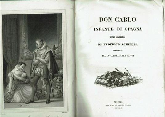 Don Carlo Infante di Spagna - copertina