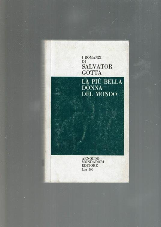 La più bella donna del mondo - Salvator Gotta - copertina