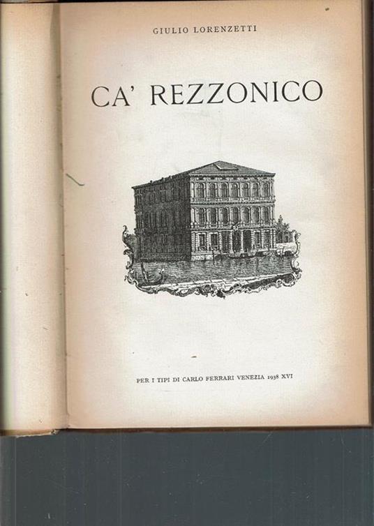 Cà Rezzonico - Giulio Lorenzetti - 2