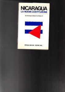 Nicaragua: la nuova Costituzione : atti del Convegno di Brescia, 21-22 febbraio 87 - copertina