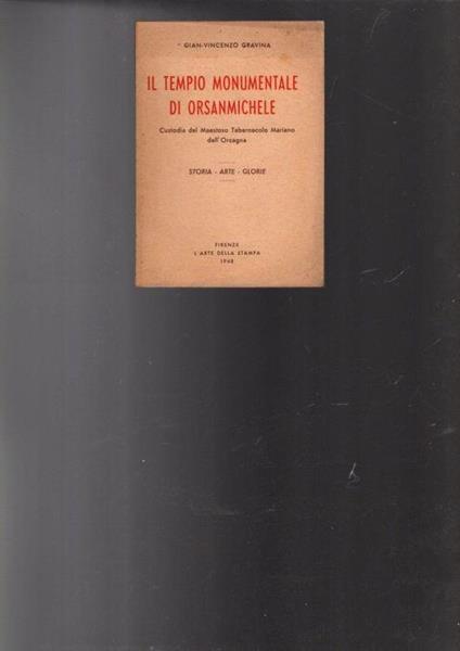 Il Tempio Monumentale Di Orsanmichele - Gianvincenzo Gravina - copertina