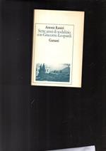 Sette anni di sodalizio con Giacomo Leopardi