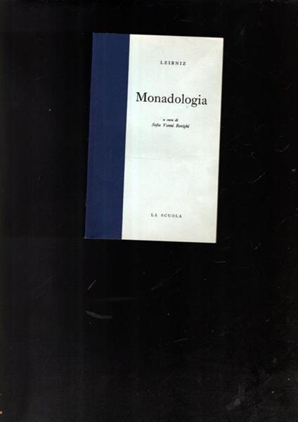 Monadologia - Gottfried W. Leibniz - copertina