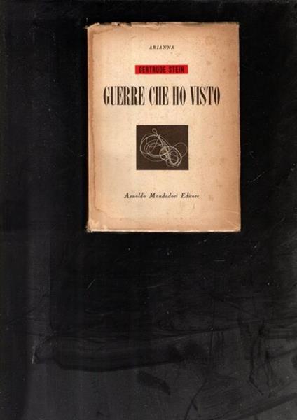 Guerre Che Ho Visto - Gertrude Stein - copertina