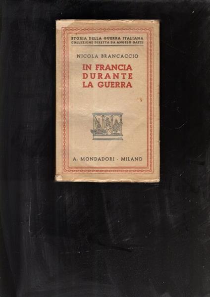 In Francia Durante Laa Guerra - Nicola Brancaccio - copertina