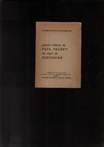 Quatre lettres de Paul Valéry au sujet de Nietzsche