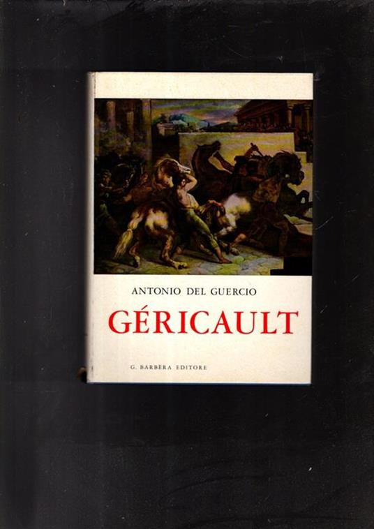 gericault - Antonio Del Guercio - copertina