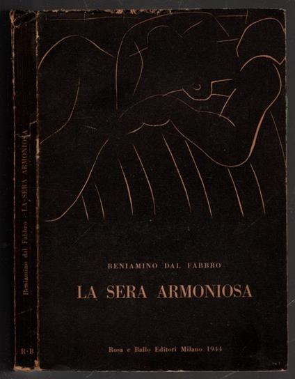 La Sera Armoniosa - Beniamino Dal Fabbro - copertina