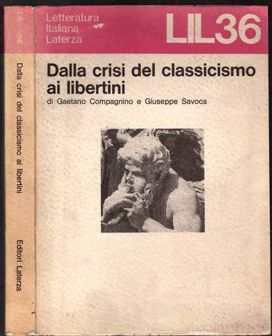 Dalla crisi del classicismo ai libertini - Gaetano Compagnino - copertina