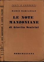 Le Note Manzoniane Di Giovita Scalvini