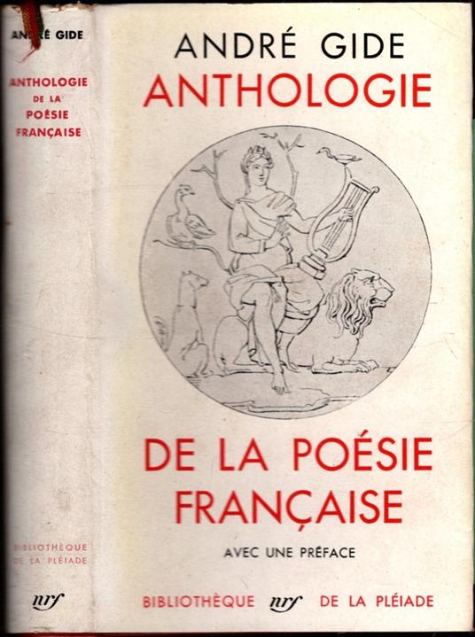 Anthologie de la poésie française - André Gide - copertina