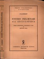 Discorso Preliminare All'Enciclopedia