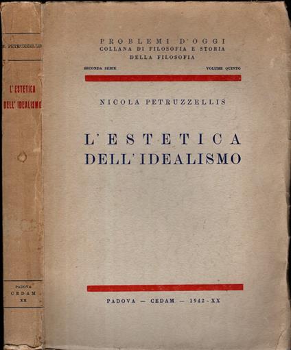 L' Estetica Dell'Idealismo - Nicola Petruzzellis - copertina