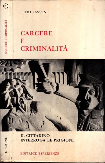 Carcere E Criminalita' Il Cittadino Interroga Le Prigioni - Elvio Fassone - copertina