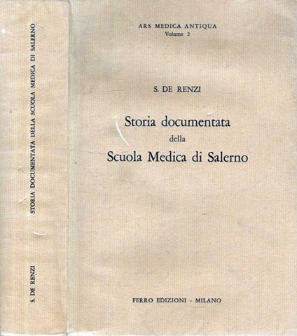 storia documentata della scuola medica di Salerno VOL. 2 - copertina