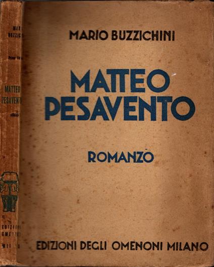 Matteo Pesavento - copertina