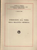 Introduzione Alla Teoria Della Relativita' Ristretta