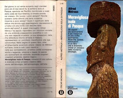 Meravigliosa Isola Di Pasqua - Alfred Metraux,Alfred Métraux - copertina