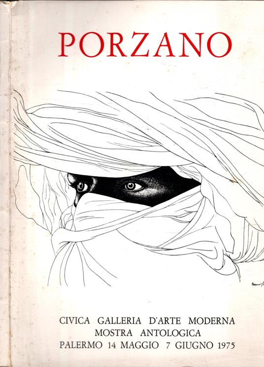 Mostra Antologica dell'opera di Giacomo Porzano - copertina