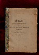 Codice Necrologico Liturgico Del Monastero Di S. Salvatore o S. Giulia in Brescia