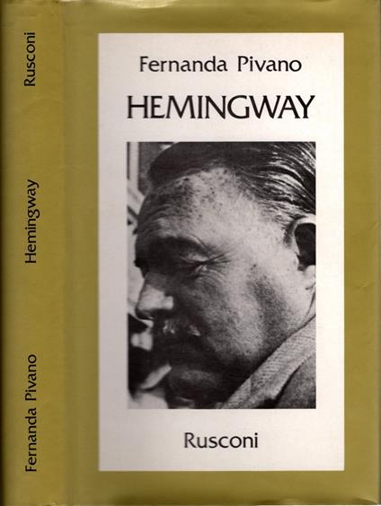 Hemingway - Fernanda Pivano - copertina