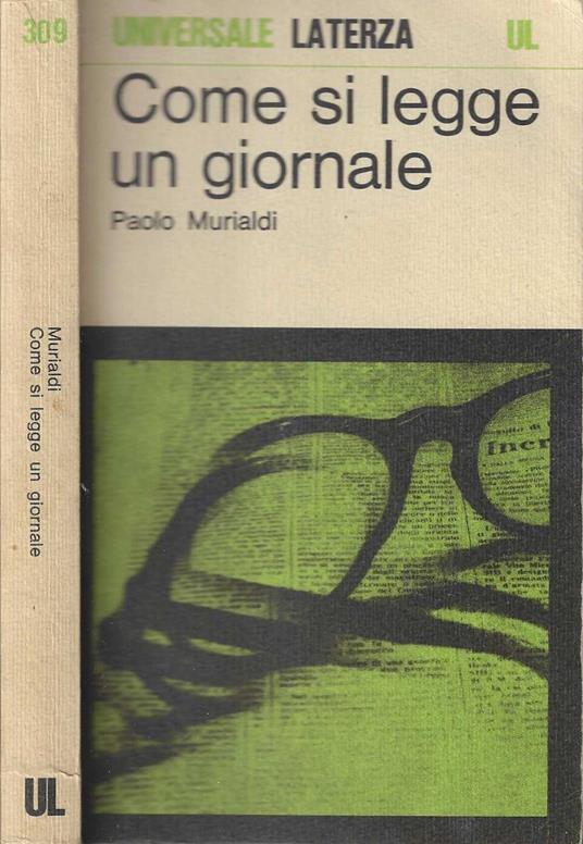 Come si legge un giornale - Paolo Murialdi - copertina