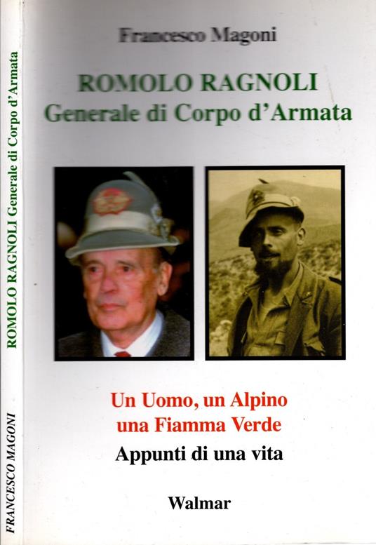 Romolo Ragnoli Generale di Corpo d'Armata - copertina