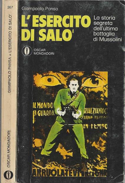 L' esercito di Salò. La storia segreta dell'ultima battaglia di Mussolini - Giampaolo Pansa - copertina