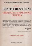 Il diario di Benito Mussolini - copertina