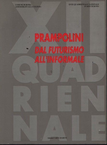 Prampolini dal futurismo all'informale - copertina