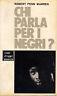 Chi parla per i negri - Robert Penn Warren - copertina