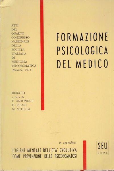 Formazione Psicologica Del Medico - copertina