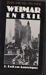 Weimar en exil. Tomo secondo - Jean-Michel Palmier - copertina