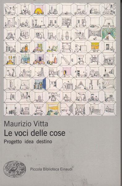 1 ed! Le voci delle cose - Maurizio Vitta - copertina