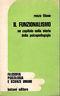 Il funzionalismo. Un capitolo nella storia della psicopedagogia - Renzo Titone - copertina