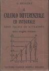 Il calcolo differenziale ed integrale reso facile ed attraente - G. Bessière - copertina