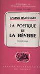 La poétique de la reverie - Gaston Bachelard - copertina