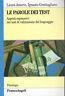 Le parole dei test. Aspetti espressivi nei test di valutazione del linguaggio - Luigi Amerio - copertina