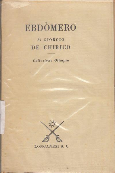 1 ed! Ebdòmero - Giorgio De Chirico - copertina