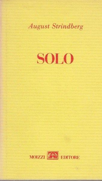 Solo - August Strindberg - copertina