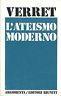 L' Ateismo Moderno - Michel Verret - copertina