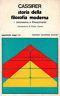 Storia della filosofia moderna. 1 - Umanesimo e Rinascimento - Ernst Cassirer - copertina