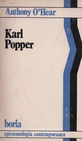 Karl Popper - Anthony O'Hear - copertina