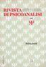 Istituzioni. RIVISTA DI PSICOANALISI, n°2, 1999