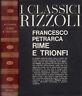 Rime e trionfi - Francesco Petrarca - copertina