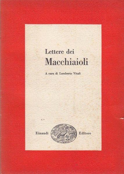 Lettere Dei Macchiaioli - copertina