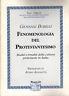 Fenomenologia del protestantesimo - Giovanni Borelli - copertina