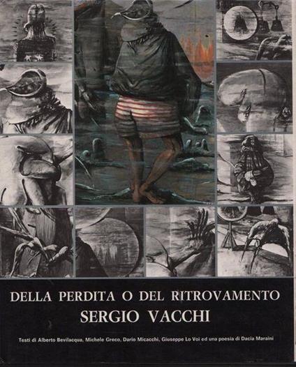 Sergio Vacchi. Della perdita o del ritrovamento - copertina