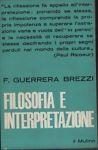 Filosofia e interpretazione - Guerrera Brezzi - copertina