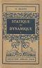 Statique Et Dynamique 1 - H. Béghin - copertina